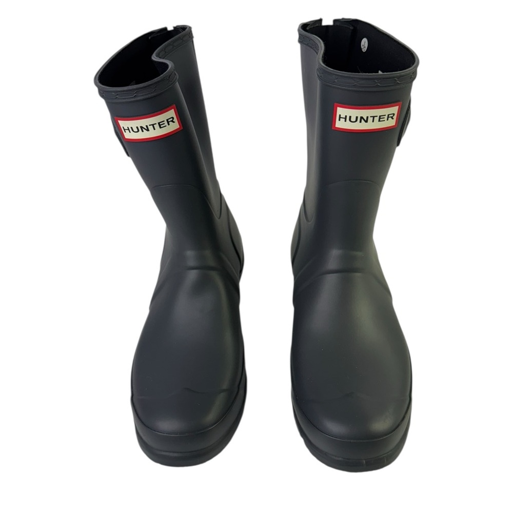 Short Hunter Boots with back zipper size 8 EUC - Picture 1 of 8